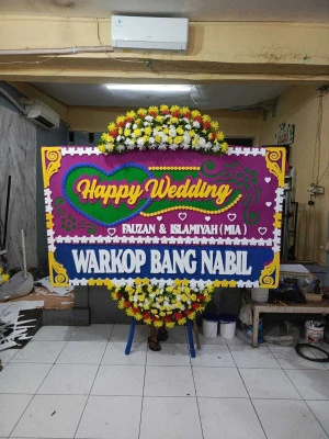 Papan Bunga di Daru Jambe